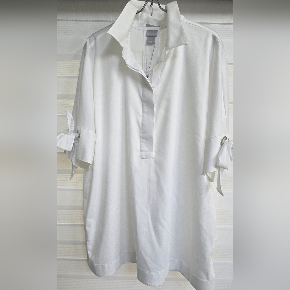 Chico's Elegant White Blouse